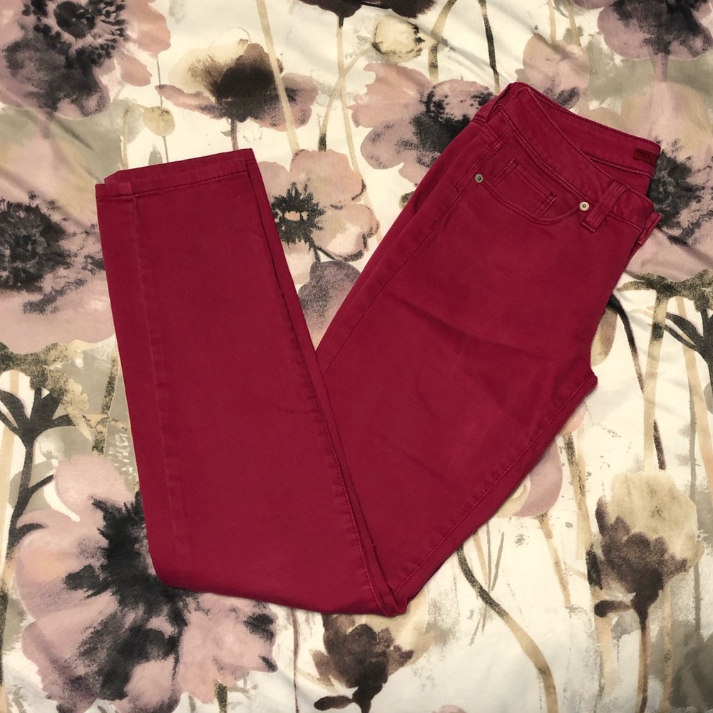 Banana republic pink jeans